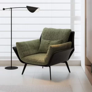 Italian Extremely Simple Sofa Simple Large And Small Living Room Balcony Leisure Chair Designer Light Luxury Lazy Chair - Image 2