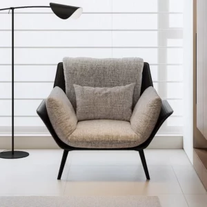 Italian Extremely Simple Sofa Simple Large And Small Living Room Balcony Leisure Chair Designer Light Luxury Lazy Chair - Image 3