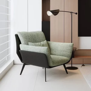 Italian Extremely Simple Sofa Simple Large And Small Living Room Balcony Leisure Chair Designer Light Luxury Lazy Chair - Image 4