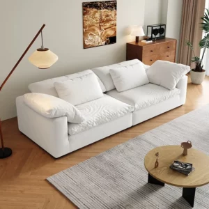 Modern Luxury Living Room Sofa Sectional Set Furniture l Shape 2 3 Seater Compression Boneless Modular Recliner Designs Sale New - Image 3