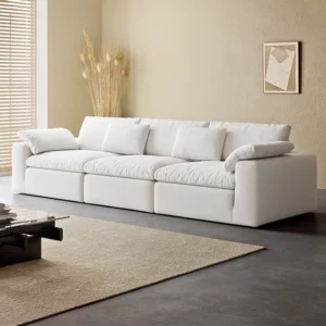 Modern Luxury Living Room Sofa Sectional Set Furniture l Shape 2 3 Seater Compression Boneless Modular Recliner Designs Sale New - Image 6