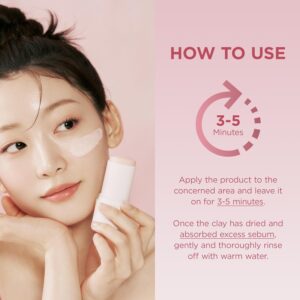 SKIN1004 Poremizing Quick Clay Stick Mask, Face Mask Skincare for Pore Minimizing, Facial Clay Mask with Centella, Pore Minimizer for Sebum Control, Pink Mud Mask, Korean Skin Care, 0.95 oz / 27g - Image 3