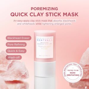 SKIN1004 Poremizing Quick Clay Stick Mask, Face Mask Skincare for Pore Minimizing, Facial Clay Mask with Centella, Pore Minimizer for Sebum Control, Pink Mud Mask, Korean Skin Care, 0.95 oz / 27g - Image 8