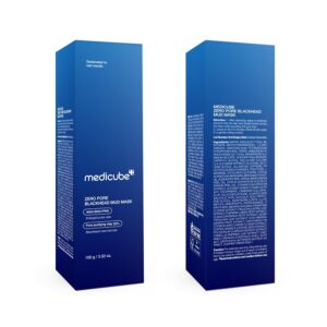 Medicube Zero Pore Blackhead Mud Facial Mask - Skin Cooling & Pore Tightening - 3 Minute Quick Dry Formula with AHA, BHA, PHA, and Pore-Purifying Clay - Korean Mud Mask 3.52 oz - Image 2