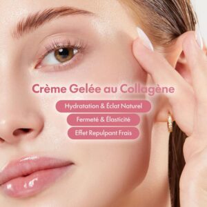 medicube Jelly Cream with Collagen, Niacinamide | Freeze-Dried Hydrolyzed Collagen for Skin Barrier Hydration & 24H Glow | Plumper, Firmer looking skin | 3.71 fl.oz - Image 3