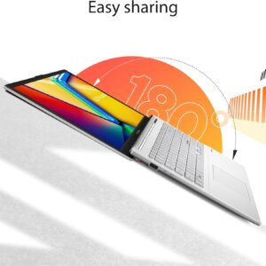 ASUS Vivobook Go 15.6” Slim Laptop, AMD Ryzen 5 7520U, 8GB, 512GB, Windows 11 Home, Cool Silver, Military Grade Durability, Fast Charging, Webcam Shield, E1504FA-AS54 - Image 5
