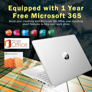 HP Stream 14" HD BrightView Laptop, Intel Celeron N150, 16GB RAM, 288GB Storage (128GB UFS + 160GB Docking Station Set), Intel UHD Graphics, 720p Webcam, Wi-Fi, 1 Year Office 365, Win 11 S, Silver - Image 5