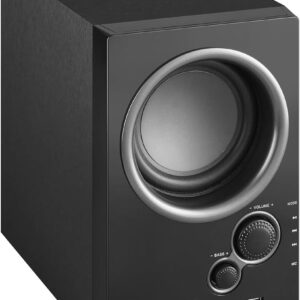 5.1 Surround Sound System with 5.5'' Subwoofer Stereo System for Home with 2.5'' Midrange Home Theater Speakers, Home Speaker System with 3.5-RCA/USB/Wireless/AUX Audio Inputs - Image 5