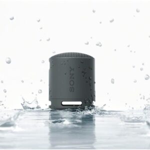 Sony SRS-XB100 Wireless Bluetooth Portable Lightweight Super-Compact Travel Speaker, Durable IP67 Waterproof & Dustproof Shower Speaker, 16 Hour Battery, Versatile Strap, & Hands-free Calling, Black - Image 5