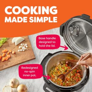 Instant Pot Duo Plus 9-in-1 Multicooker, Pressure Cooker, Slow Cook, Rice Maker, Steamer, Sauté, Yogurt, Warmer & Sterilizer, Includes App With Over 800 Recipes, Stainless Steel, 6 Quarts - Image 4