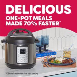 Instant Pot Duo Plus 9-in-1 Multicooker, Pressure Cooker, Slow Cook, Rice Maker, Steamer, Sauté, Yogurt, Warmer & Sterilizer, Includes App With Over 800 Recipes, Stainless Steel, 6 Quarts - Image 5