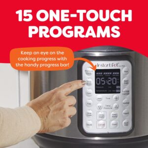 Instant Pot Duo Plus 9-in-1 Multicooker, Pressure Cooker, Slow Cook, Rice Maker, Steamer, Sauté, Yogurt, Warmer & Sterilizer, Includes App With Over 800 Recipes, Stainless Steel, 6 Quarts - Image 7
