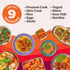 Instant Pot Duo Plus 9-in-1 Multicooker, Pressure Cooker, Slow Cook, Rice Maker, Steamer, Sauté, Yogurt, Warmer & Sterilizer, Includes App With Over 800 Recipes, Stainless Steel, 6 Quarts - Image 8