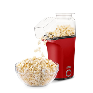 DASH Fresh Pop Popcorn Maker - Oil-Free, Air Popcorn Popper - With Measuring Cup & Recipe Guide - Perfect for Movie Nights - 16 Cups, Red - Image 8