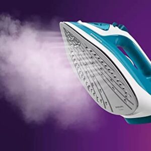 Philips Steam Iron Series 3000-2100W, 140 G Steam Boost, Ceramic, 30g/min Continuous Steam, 300ML, Blue - DST3011/26 - Image 3