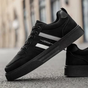 LOEIKAN Men's Casual Sneakers Lightweight Non-Slip Skate Shoes for Daily Wear - Image 1
