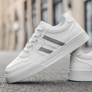 LOEIKAN Men's Casual Sneakers Lightweight Non-Slip Skate Shoes for Daily Wear - Image 2