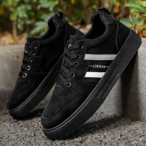 LOEIKAN Men's Casual Sneakers Lightweight Non-Slip Skate Shoes for Daily Wear - Image 3
