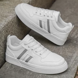 LOEIKAN Men's Casual Sneakers Lightweight Non-Slip Skate Shoes for Daily Wear - Image 6