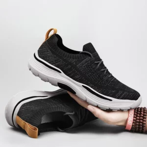 Men Casual Shoes Comfortable Mesh Shoes Summer Breathable Men Loafers Wide Slip On Walking Shoes Men 2023 - Image 5