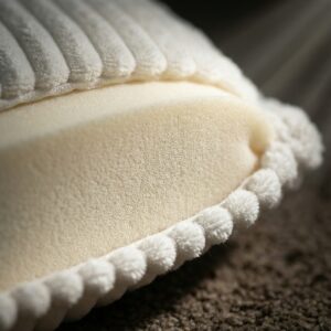 Luxury Soft Memory Foam Couch Corduroy Sectional Cloud Couches Boneless Large Seating Floor Cream Sofa for Apartment - Image 2