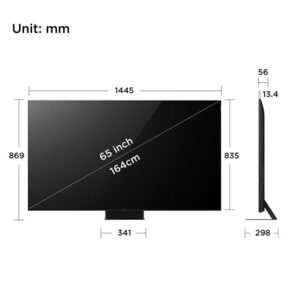 TCL Television 65 Inch Smart TV 4K QD-Mini LED HDR Google TV, 3300nits, ONKYO 2.2.2ch, 144Hz VRR+240Hz DLG, Imax Enhanced, Ultra-slim Design - 1 Year Warranty (2024 Model) 65C855 Black 65C855 Black - Image 3
