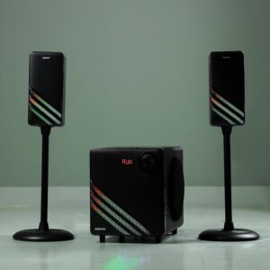 Geepas 2.1 CH Multimedia Speaker System with Remote Control-| 50000W PMPO Speaker Unit| 2 Years Warranty| - Image 5