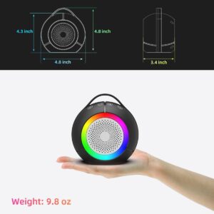 USB Computer Speakers for Desktop, PC, Laptop, Crystal-Clear Sound, Portable Plug-N-Play Speakers with Dynamic RGB Light, Loud Volume, Rich Bass, Touch Control, Compatible with Windows/macOS/ChromeOS - Image 2