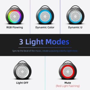 USB Computer Speakers for Desktop, PC, Laptop, Crystal-Clear Sound, Portable Plug-N-Play Speakers with Dynamic RGB Light, Loud Volume, Rich Bass, Touch Control, Compatible with Windows/macOS/ChromeOS - Image 5