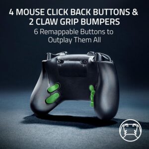 Razer Wolverine V3 Pro Wireless Gaming Controller: Licensed for Xbox Series X|S, Xbox One, Windows PC - 6 Remappable Buttons - Fast Triggers - Customizable Thumbsticks - Image 4