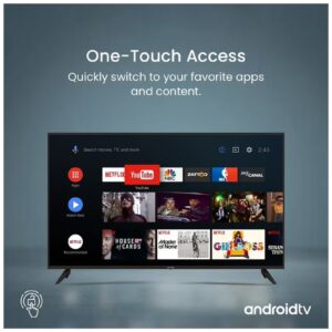 STAR TRACK 50" Smart TV | Android 14, Full HD, Netflix, YouTube, Miracast, Bezel less, Satellite receiver, STAR TRACK - Image 4