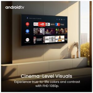 STAR TRACK 50" Smart TV | Android 14, Full HD, Netflix, YouTube, Miracast, Bezel less, Satellite receiver, STAR TRACK - Image 6