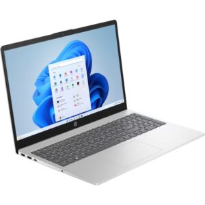 HP 15-fc0049ne Laptop With 15.6-Inch Display, AMD Ryzen 7 7730U Processor/16GB RAM/512GB SSD/AMD Radeon Graphics/Windows 11 Home English/Arabic Natural Silver - Image 6