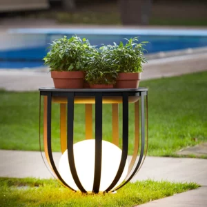 Outdoor Waterproof Lawn Lamp Villa Garden Lamp Flower Rack/Flowerpot Lamp Balcony Garden Decorative Tea Table Landscape Light - Image 5
