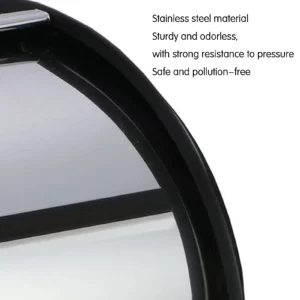 Stainless Steel Bread Box With Large Storage Ventilated Dighesign Dustproof Lid And Easy Cleaning For Fresh Baked Storage - Image 6
