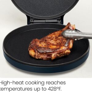 Chefman Everything Maker & Pizza Oven – 1440W Countertop Electric Pizza Maker with 12” Nonstick Cooking Plates, Plus Makes Quesadillas, Omelettes and More, with Indicator Lights and Vertical Storage - Image 4