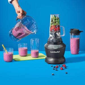 nutribullet Full-Size Blender Combo 1200W – NBF50500 - Dark Gray - Image 9