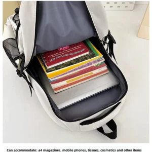 Japanese Style School Backpack Small Doll Bag Large Capacity for Middle&High School Student Men And Women Youth Casual - Image 5