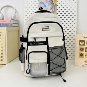 Japanese Style School Backpack Small Doll Bag Large Capacity for Middle&High School Student Men And Women Youth Casual - Image 7