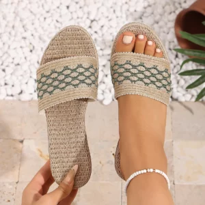 Thick soled summer new mom shoes, women's lightweight sandals, slippers - Image 6