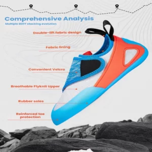 Classic Non-Slip Climbing Shoes For Adults Youth Breathable Wear-Resistant Climbing Sneakers Indoor Outdoor Rock Climbing Shoes - Image 5