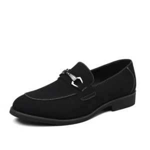 Mens Classic British Style Horsebit Loafers Moccasins Men's Casual Business Shoes Men Party Wedding Flats - Image 5