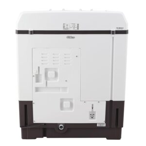 LG 8.0 Kg 5 Star Semi-Automatic Top Loading Washing Machine with Roller Jet Pulsator, Wind Jet Dry, Soak & Rat Away Technology (P8030SGAZ, Collar Scrubber & Rust Free Plastic Base, Dark Gray) - Image 3