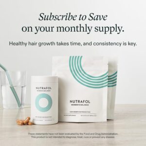 Nutrafol Women's Balance Hair Growth Supplements, Ages 45 and Up, Clinically Proven for Visibly Thicker Hair and Scalp Coverage, Dermatologist Recommended - 1 Month Supply - Image 5