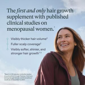 Nutrafol Women's Balance Hair Growth Supplements, Ages 45 and Up, Clinically Proven for Visibly Thicker Hair and Scalp Coverage, Dermatologist Recommended - 1 Month Supply - Image 9