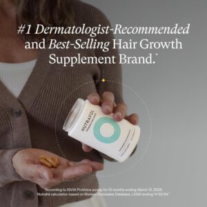 Nutrafol Women's Balance Hair Growth Supplements, Ages 45 and Up, Clinically Proven for Visibly Thicker Hair and Scalp Coverage, Dermatologist Recommended - 1 Month Supply - Image 10