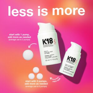 K18 Leave-In Molecular Repair Hair Mask, Patented, Lasting Repair For Dry, Frizzy, Damaged Hair, Reverse Damage In 4 Minutes From Bleach, Color, Chemical Services + Heat - Image 8