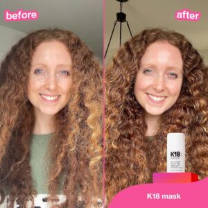 K18 Leave-In Molecular Repair Hair Mask, Patented, Lasting Repair For Dry, Frizzy, Damaged Hair, Reverse Damage In 4 Minutes From Bleach, Color, Chemical Services + Heat - Image 9