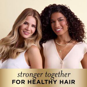 Pantene Shampoo & Conditioner Set, Daily Moisture Renewal - Pro-V Nutrients for Dry, Color-Treated, Straight to Curly Hair, 72-Hour Hydration & Softness, 52.8 Oz Total + Miracle Rescue Shot (0.5 Oz) - Image 5