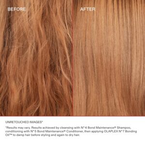 Olaplex Nº. 7 Bonding Oil: High Shine | Heat Protectant, Visibly Smooths & Softens Hair, Added Color Vibrancy, Up to 72 Hour Frizz Control | For Coily, Curly, Straight, and Wavy, 30 mL / 1.0 Fl Oz - Image 8